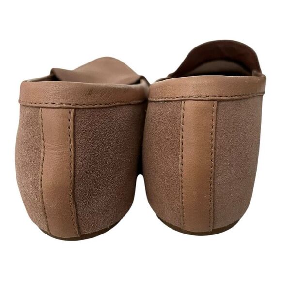 Donald J Pliner Women’s 5.5 Beige Loafers Driver in Beige Suede Slip On - Picture 4 of 10